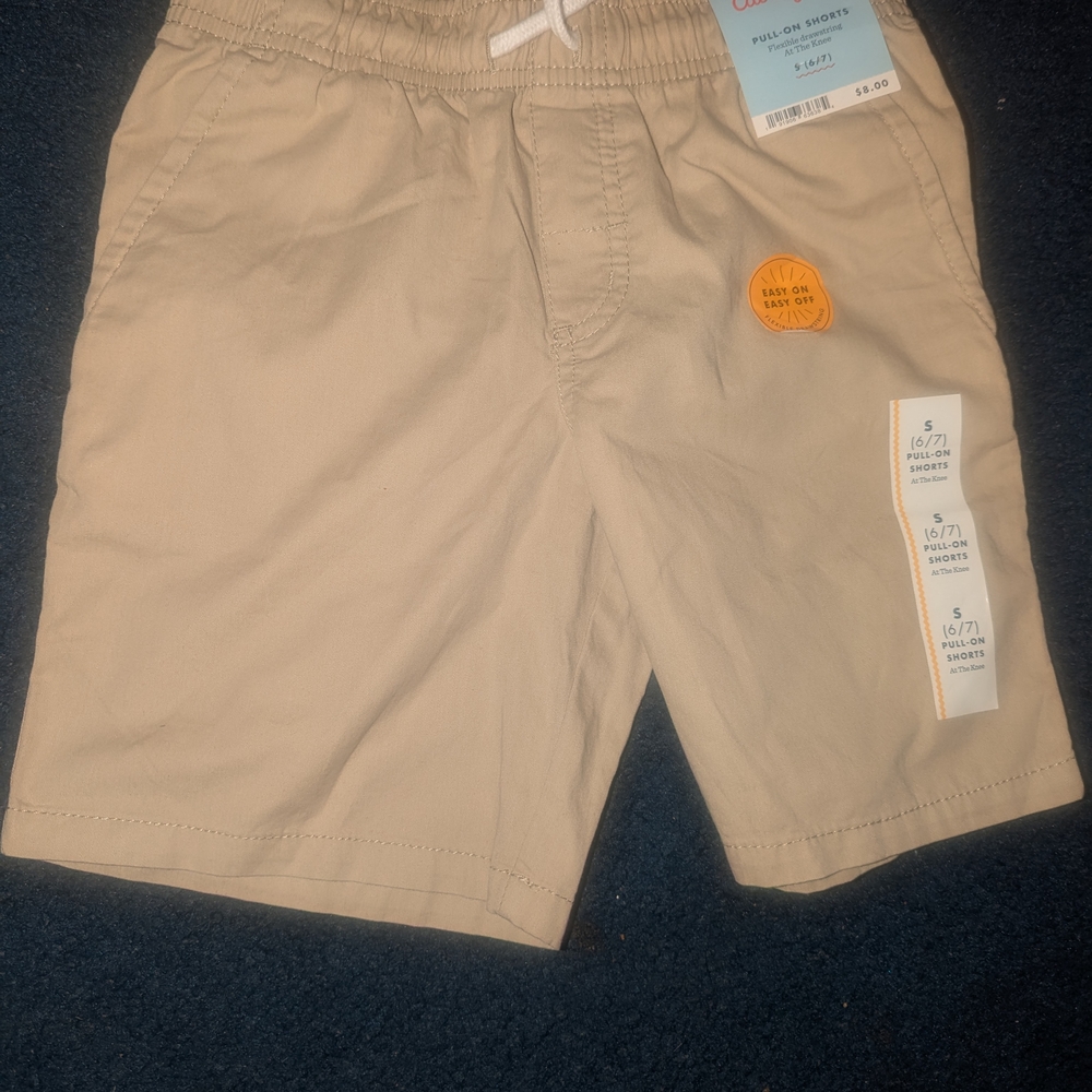 NWT Cat & Jack Pull On Shorts Small 6/7